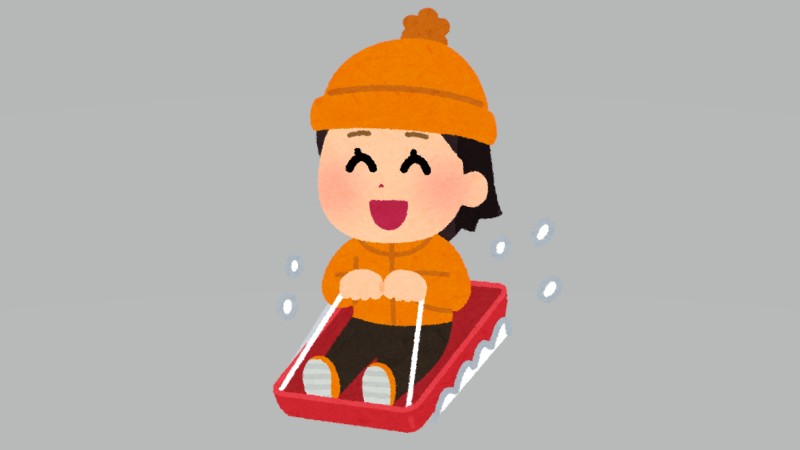 雪～♪テンション最高…