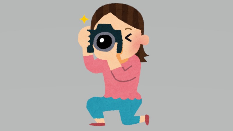 カメラ目線でお願いし…